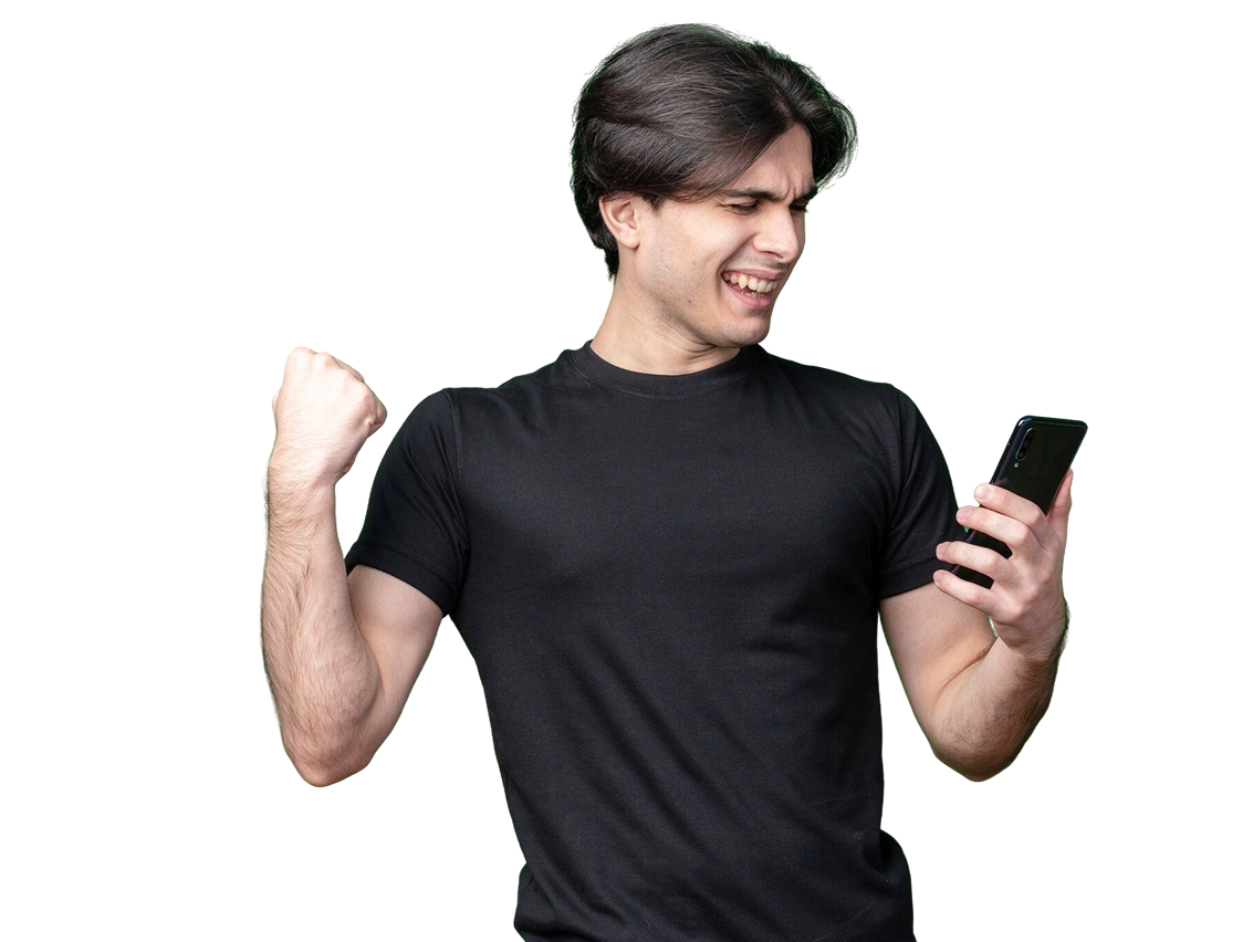 excited-with-closed-eyes-young-handsome-guy-wearing-black-t-shirt-holding-phone-showing-yes-gesture-isolated-green-wall 1 excited-with-closed-eyes-young-handsome-guy-wearing-black-t-shirt-holding-phone-showing-yes-gesture-isolated-green-wall 1